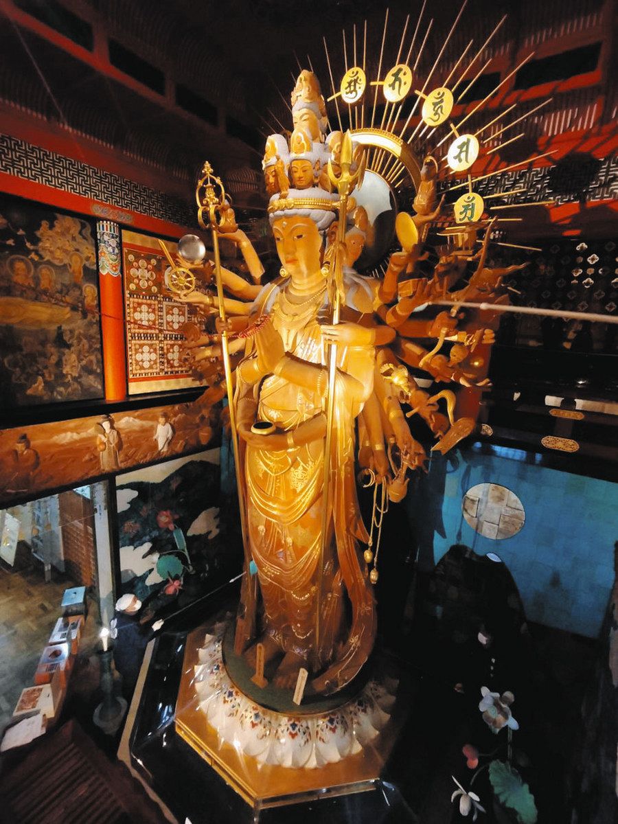 観音さま お身ぬぐい 那谷寺・本尊 檀家ら念入りに：北陸中日新聞Web