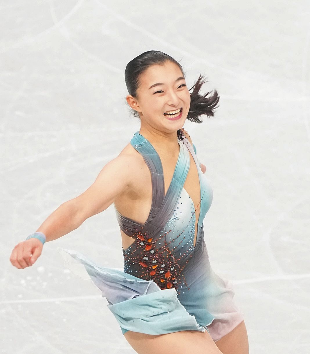 坂本花織sp首位発進の要因は フェラーリ 完璧演技でエンジン全開 フィギュア全日本選手権 中日スポーツ 東京中日スポーツ