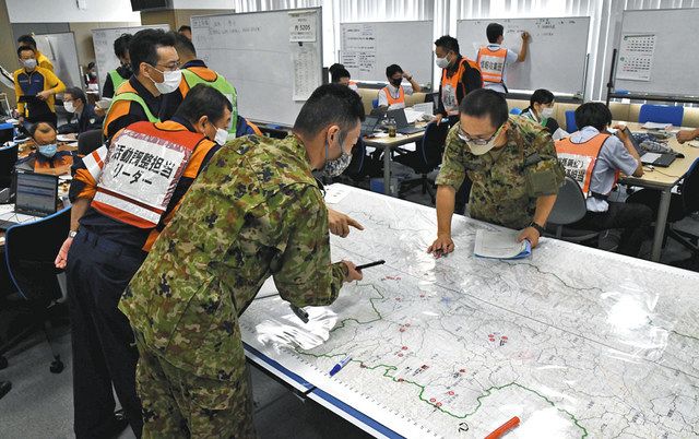 防災の日 初の台風想定 １９年の１９号教訓 県など風水害訓練 中日新聞web