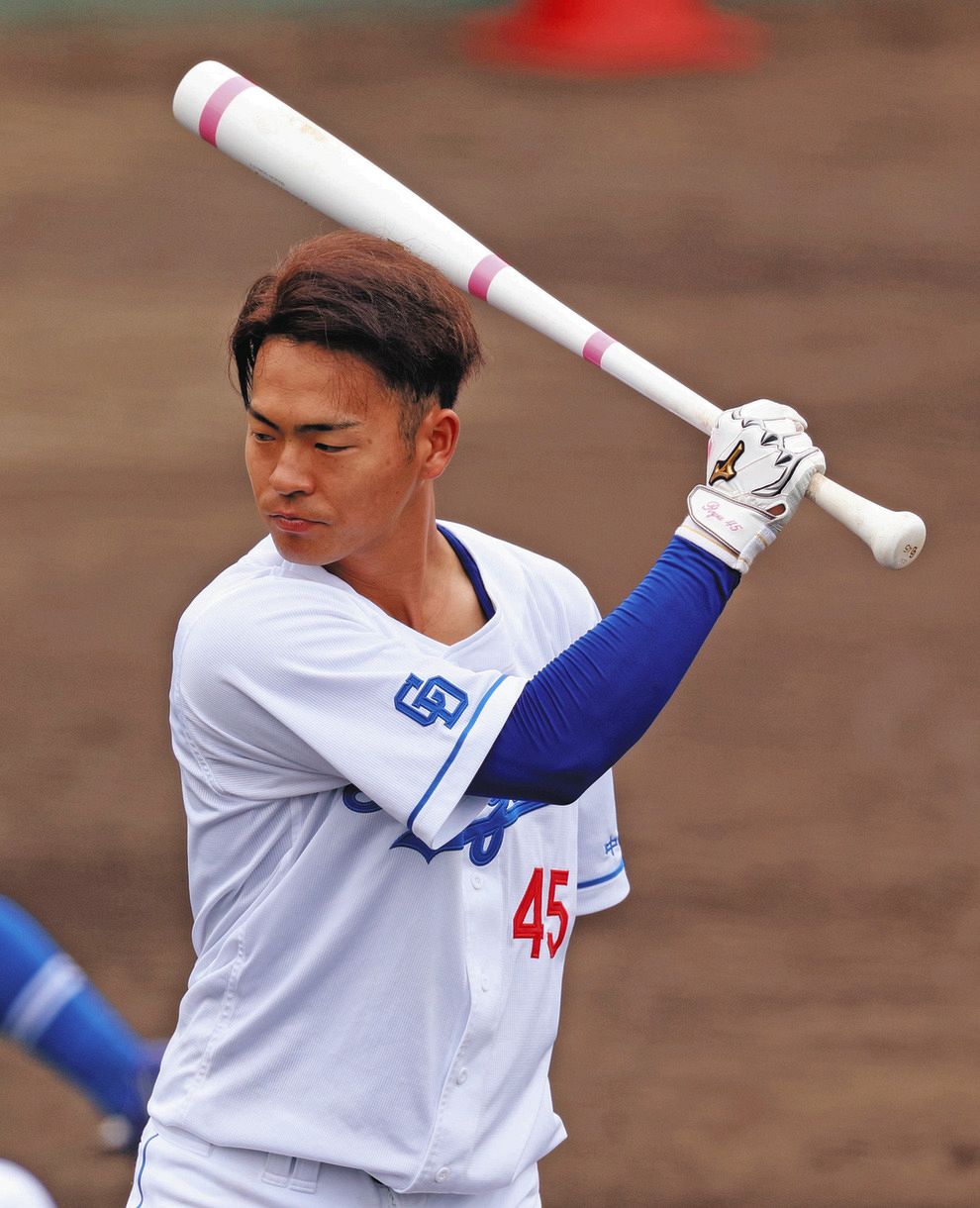 中日】龍空、自らにフィットする打撃フォーム模索中「力強さを出すため