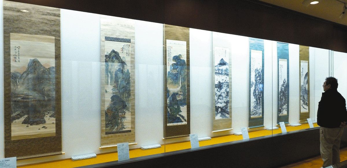 富岡鉄斎の風景画に焦点 長浜・高月観音の里で企画展：中日新聞Web