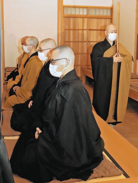 集中 座禅修行始まる 総持寺祖院の「臘八摂心」：北陸中日新聞Web