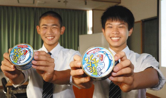 アゴダゴ汁缶詰 うまさ凝縮 小堀さん、高砂さん（能登高）開発
