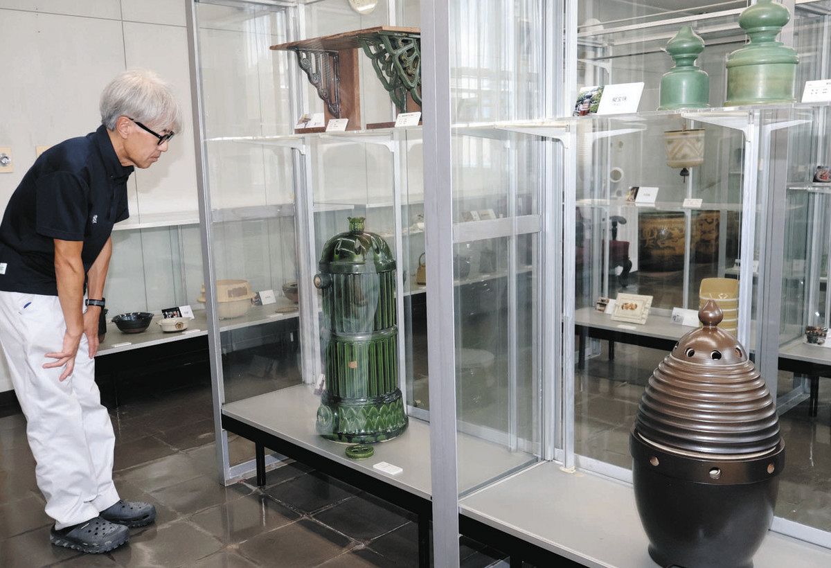 代用陶磁器が語る戦時下 岐阜県多治見市で研究開発の試作品を展示：中