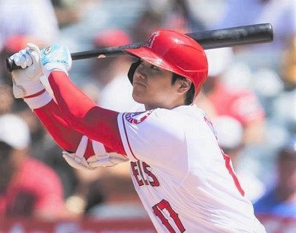Mlb 5度受賞のイチローに続け 大谷翔平が自身3度目の週間mvp 打で6本塁打 投手で1勝 中日スポーツ 東京中日スポーツ