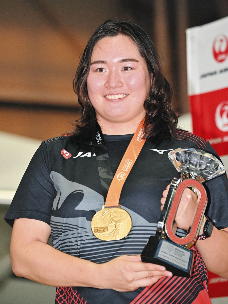 やり投げ世界女王・北口榛花「あっぱれ、ちゃんと言えるかドキドキでした」意外なバスケの縁も明かす：中日スポーツ・東京中日スポーツ