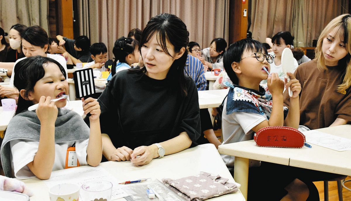 【土岐市・妻木小学校】親子で学ぶ！災害に備える歯の健康教室～丈夫な歯で笑顔を守ろう～