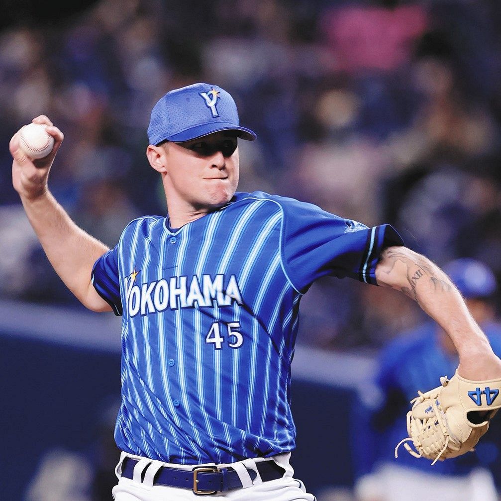 Dena 今季初登板のピープルズは6イニング無失点 大きな球場を嫌いなピッチャーはいない 中日スポーツ 東京中日スポーツ Dena 今季初登板のピープルズは6イニング無失点 大きな球場を嫌いなピッチャーはいない 中日スポーツ 東京中日スポーツ