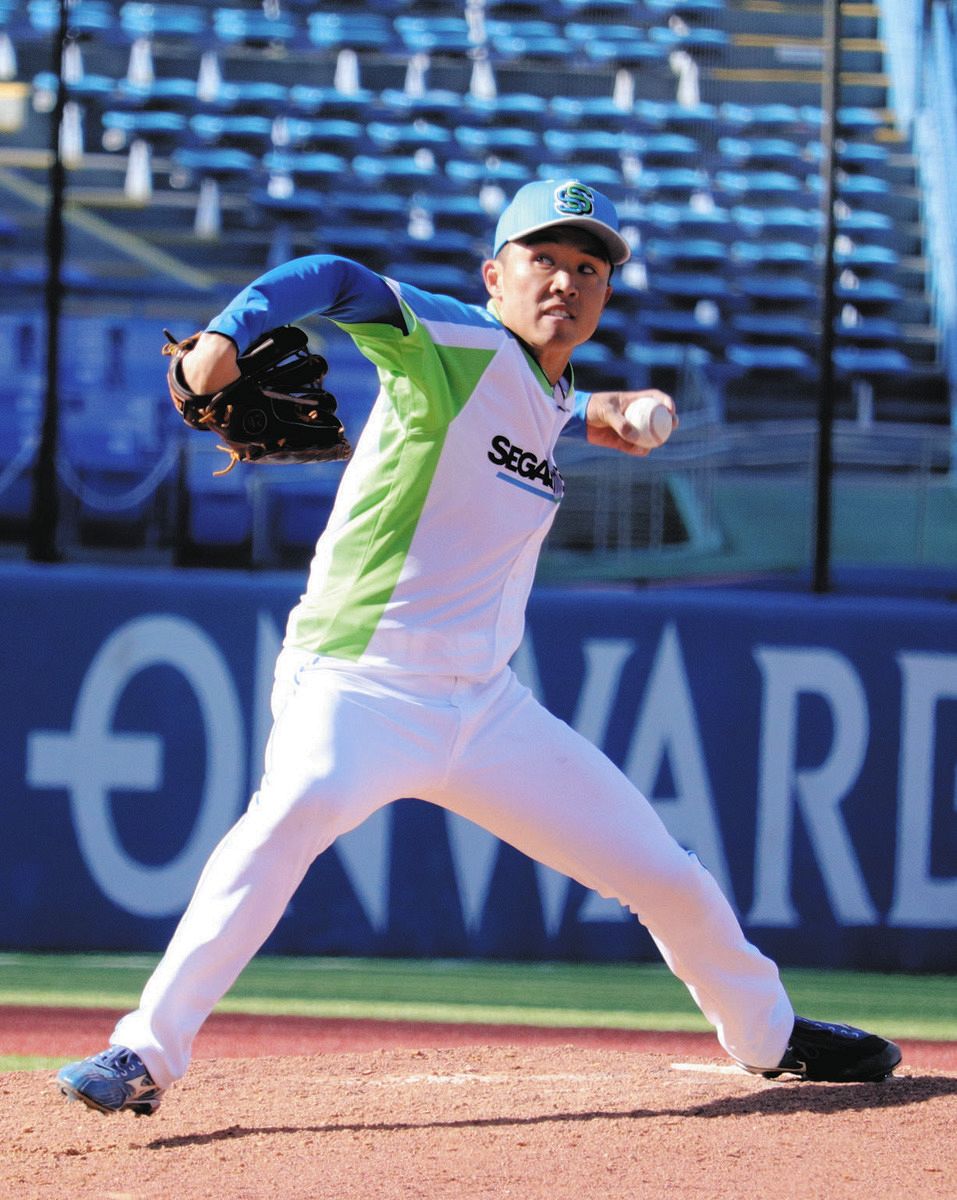 セガサミー　社会人野球 セガサミー入社の武冨陸が社会人デビュー 持ち味の制球力発揮し2