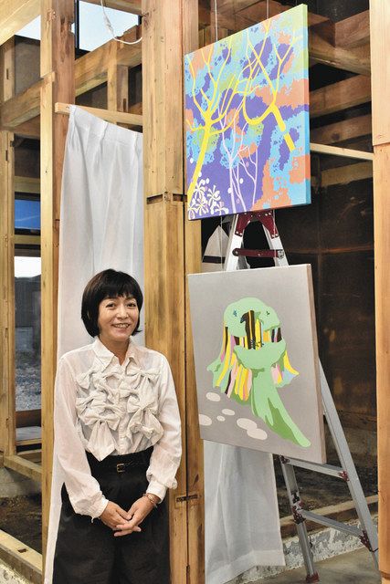 芭蕉と敦賀をテーマに描く 国８空活、松尾たいこさん：中日新聞Web