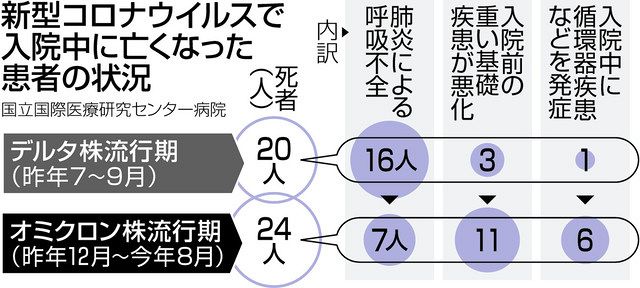 肺炎より目立つ心血管疾患　新型コロナ、冬の合併症に注意：中日新聞Web