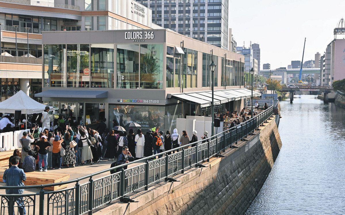 名古屋に新名所！「COLORS.366」納屋橋にオープン グルメにエンタメ