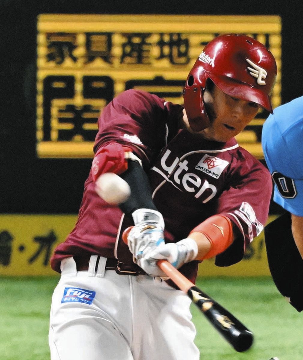 楽天・鈴木大地が逆転の2号3ラン「最後まで集中してチームが勝てるよう
