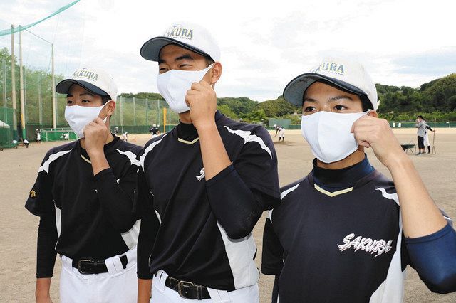 高野連マスク「使いやすい」 桜丘などの部員に配布：北陸中日新聞Web