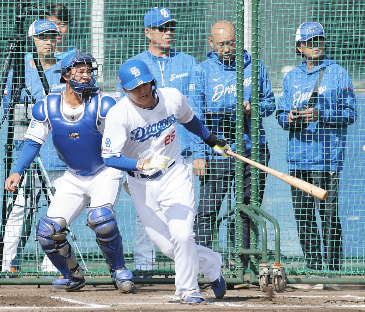 中日・石川昂弥「打席から見る感覚よかった」9月に左脇腹を痛めてから