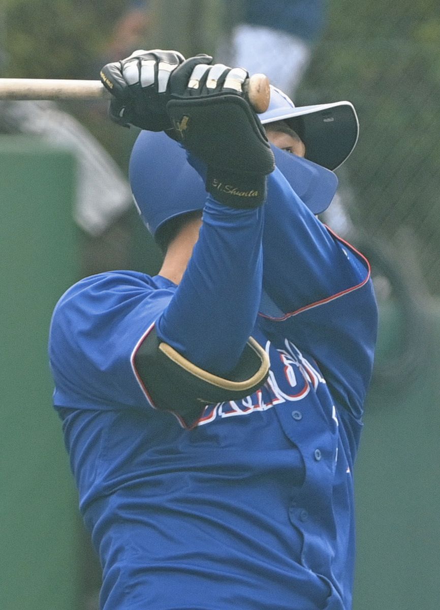 中日・森駿太、お待たせファーム今季1号！ 昨季は高卒1年目で2軍9