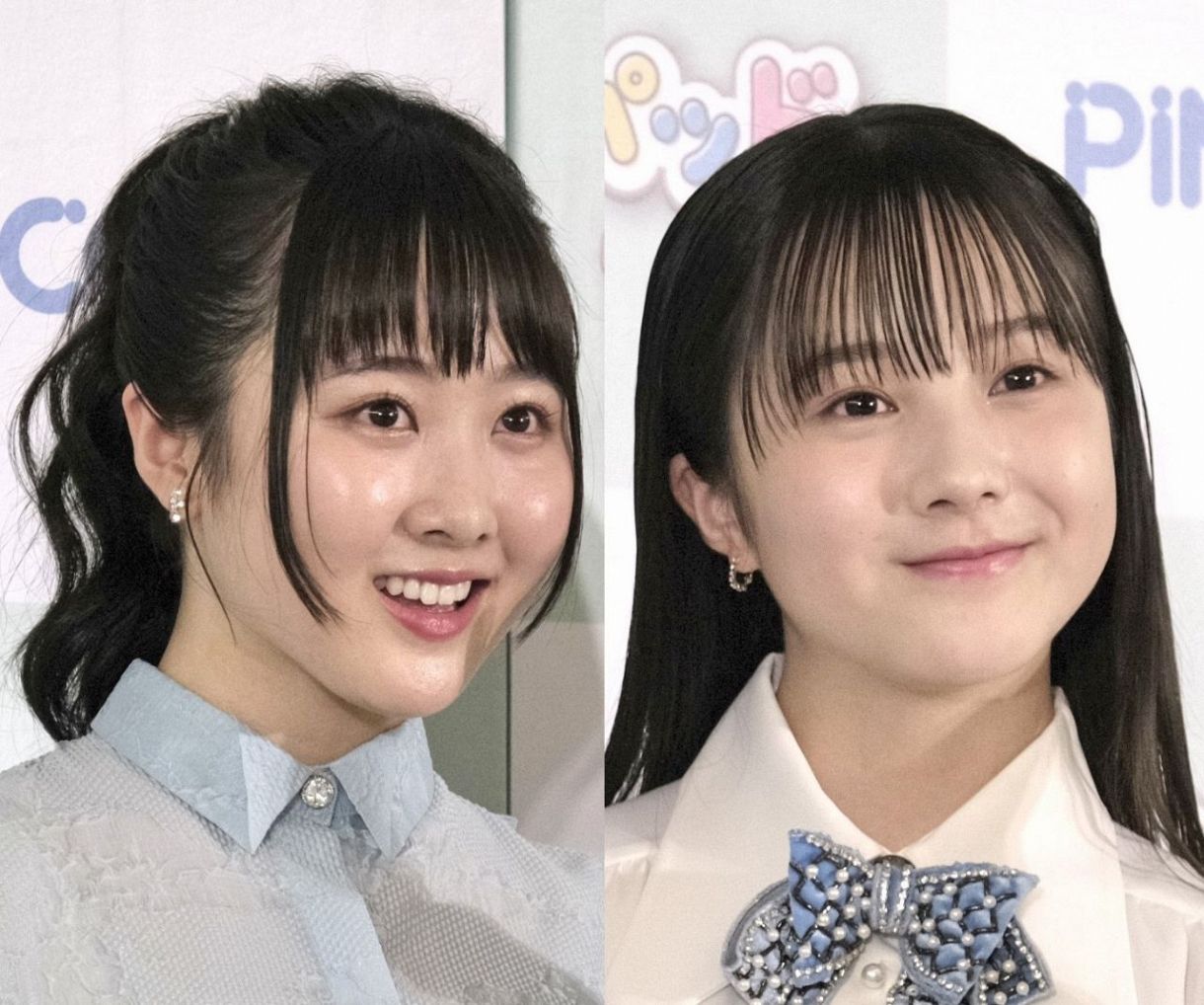 本田望結 妹の紗来とカメラ目線のツーショットで Love お顔 そっくりですね 中日スポーツ 東京中日スポーツ