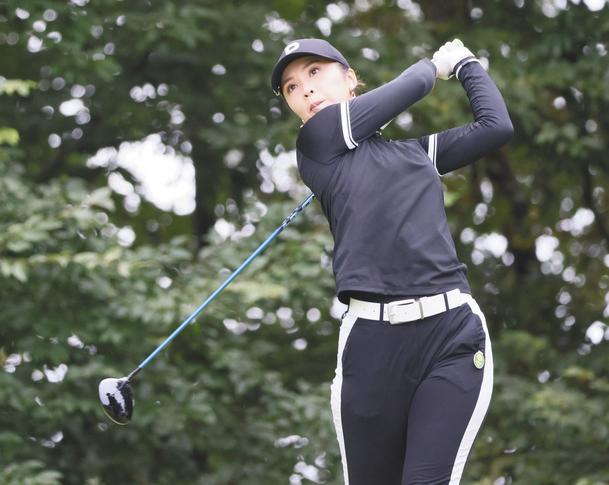 菊地絵理香 ミスと言うミスが少なかった メジャー初制覇へ2打差の2位好発進 コニカミノルタ杯 中日スポーツ 東京中日スポーツ