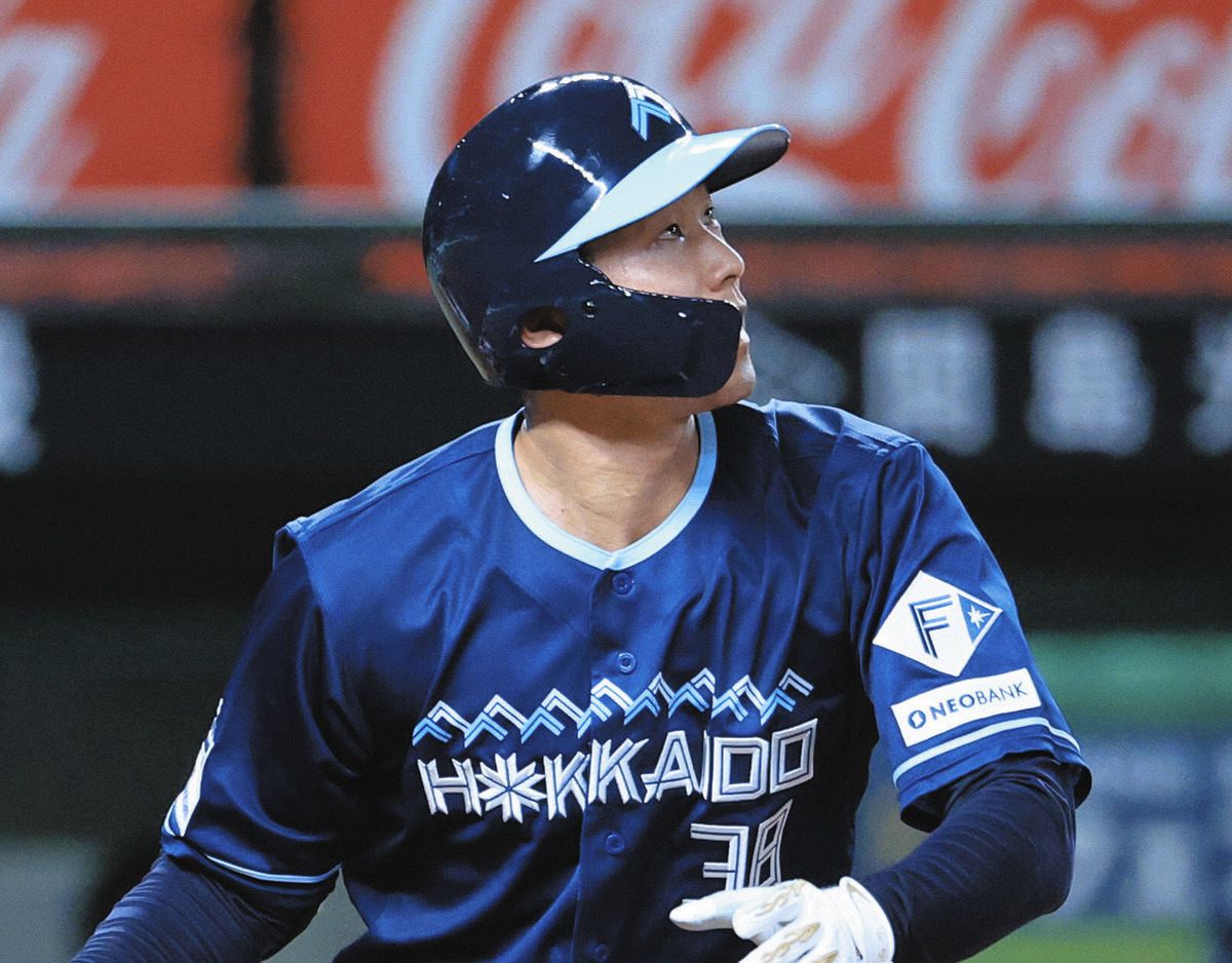 日本ハム・石井一成、試合前に十分な準備できずも先制弾に美技と好守で
