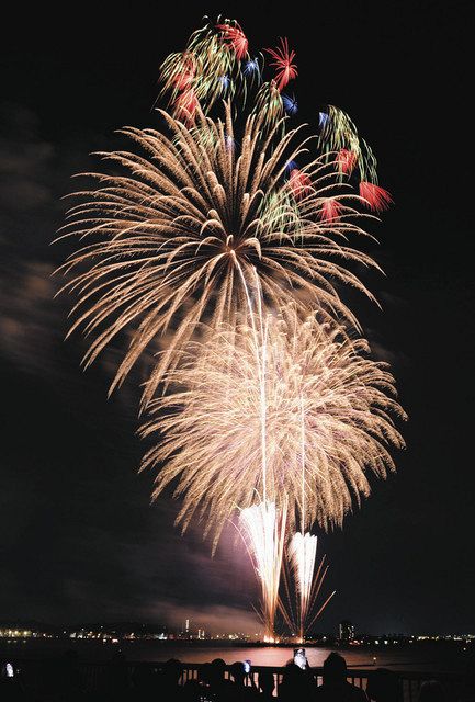 ３年ぶり花火に拍手や歓声 新舞子ビーチフェスにぎわう 中日新聞web