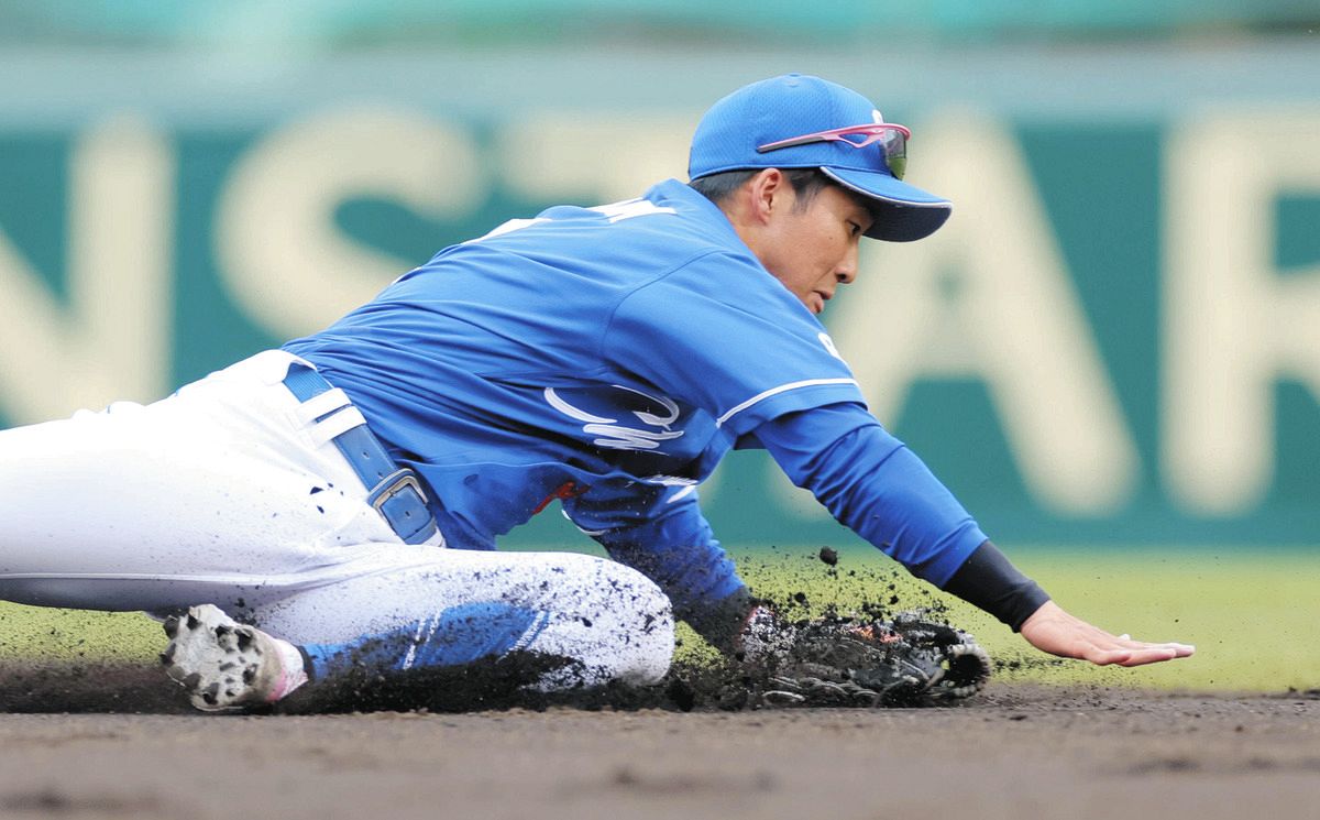 田中 中日・田中幹也、ビッグプレーで大ピンチ救う 5回1死満塁、阪神・大山