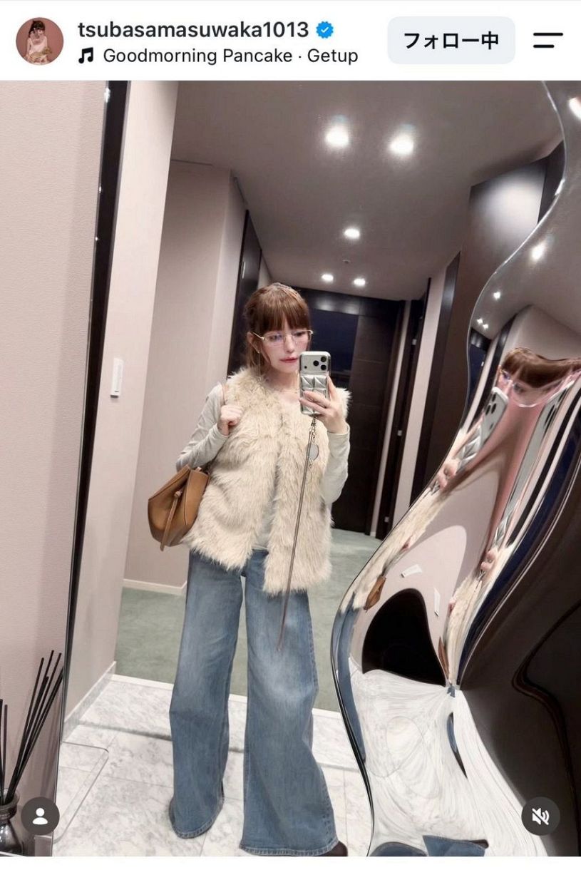 益若つばさのインスタグラムから
