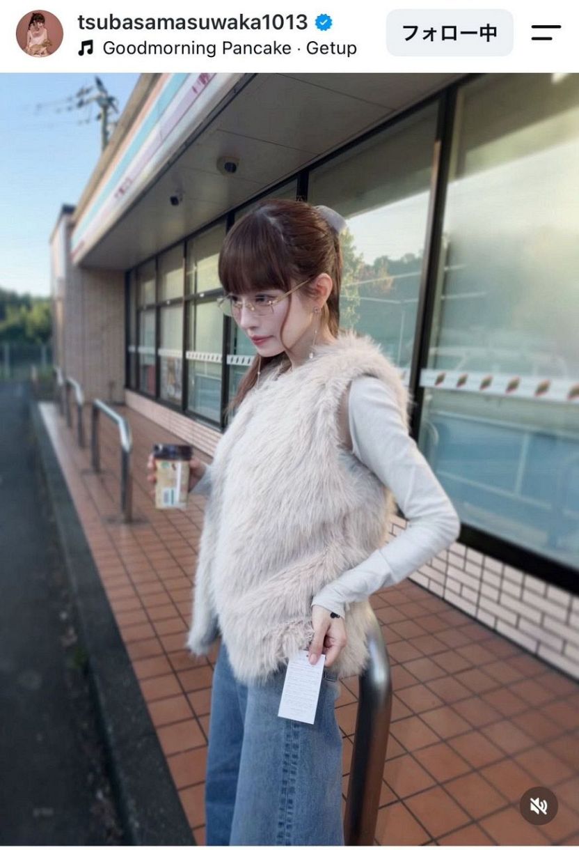 益若つばさのインスタグラムから