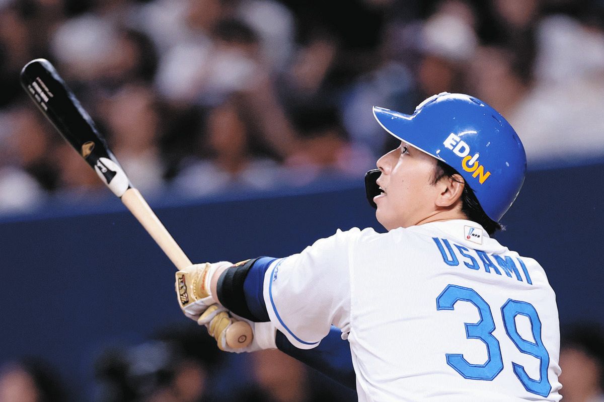 中日・宇佐見真吾、3打点！ 先制2ランに続きリード広げる犠飛