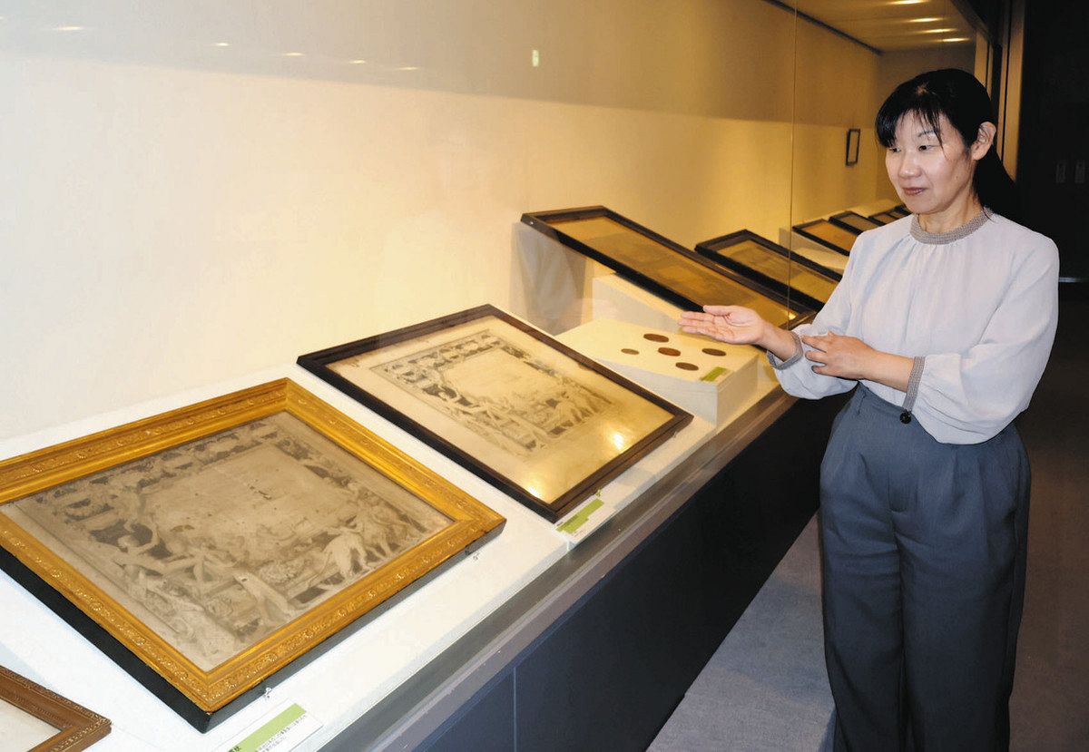 歴史たどる七宝焼資料 あま市で明治の下絵など展示：中日新聞Web