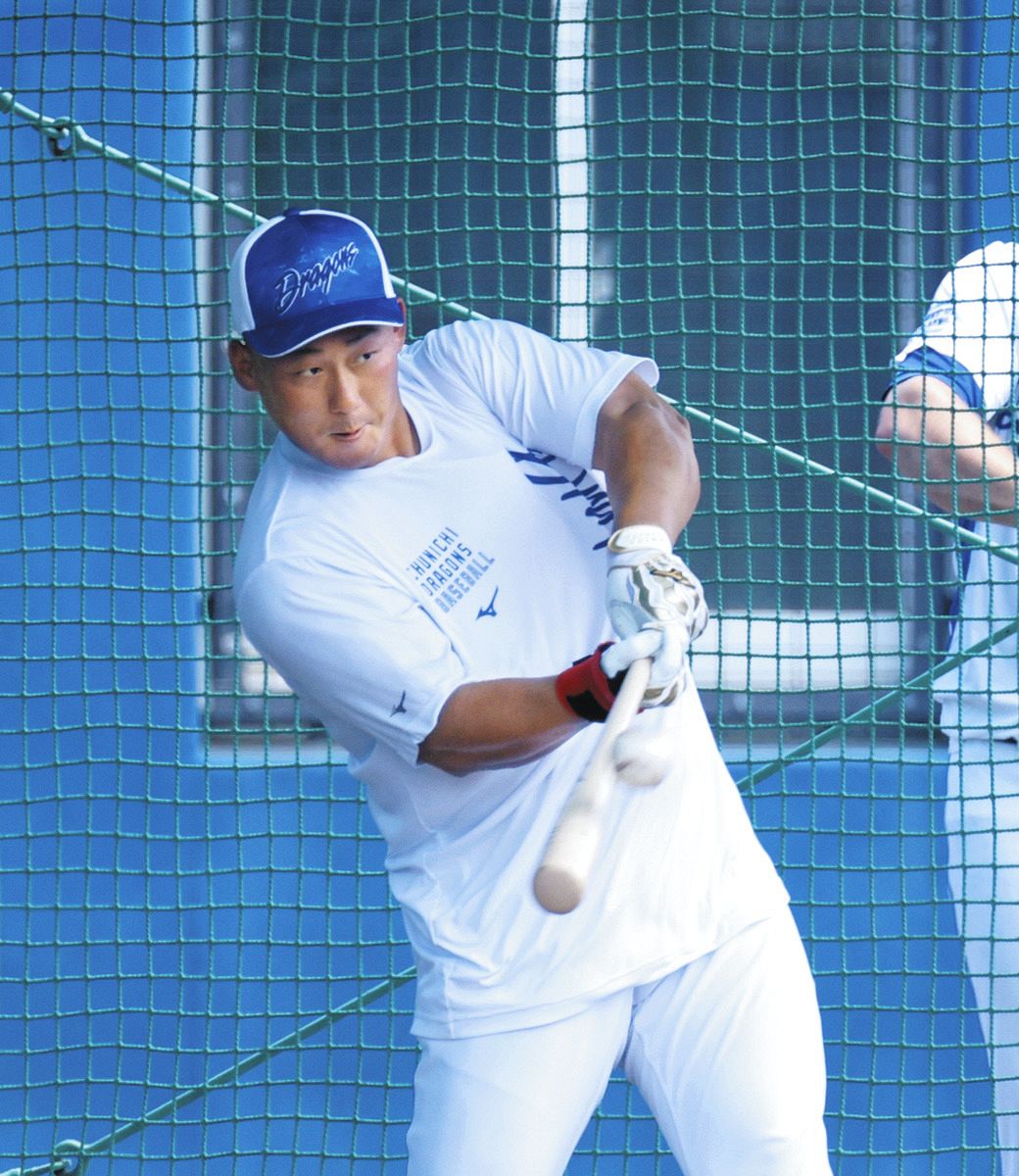 中日ドラゴンズ中田翔選手実使用　トレーニングシャツ 中日ドラゴンズ中田翔選手実使用 トレーニングシャツ - メルカリ