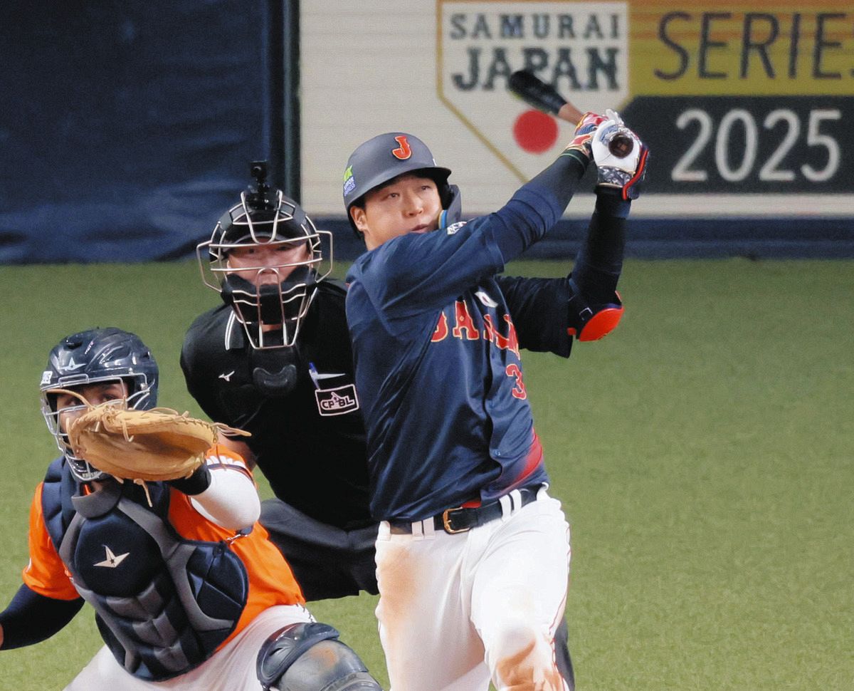 侍ジャパン　日本代表 ユニフォーム L 3 大山悠輔【しんのすけ】 侍ジャパン 日本代表 ユニフォーム L 3 大山悠輔【しんのすけ】 侍