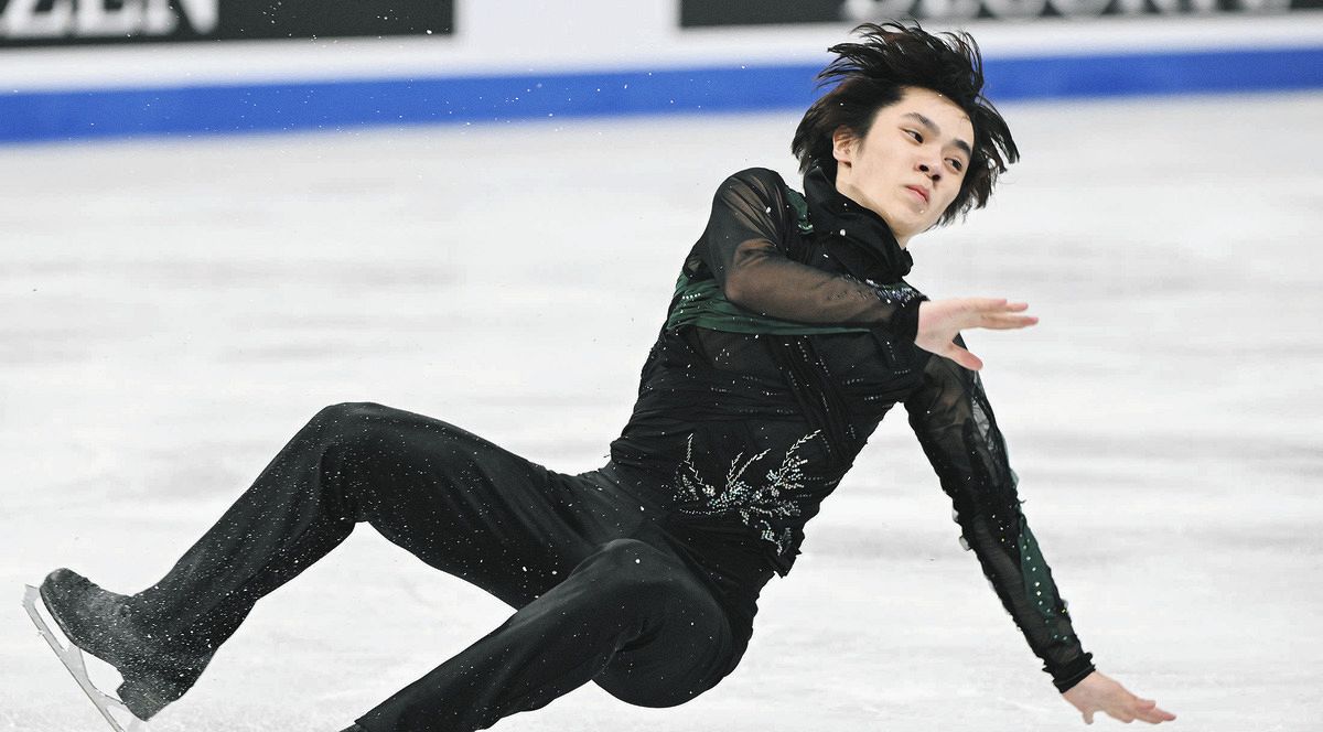 宇野昌磨、3連覇ならず 前半のジャンプにミスが続きGOEで5点以上の 