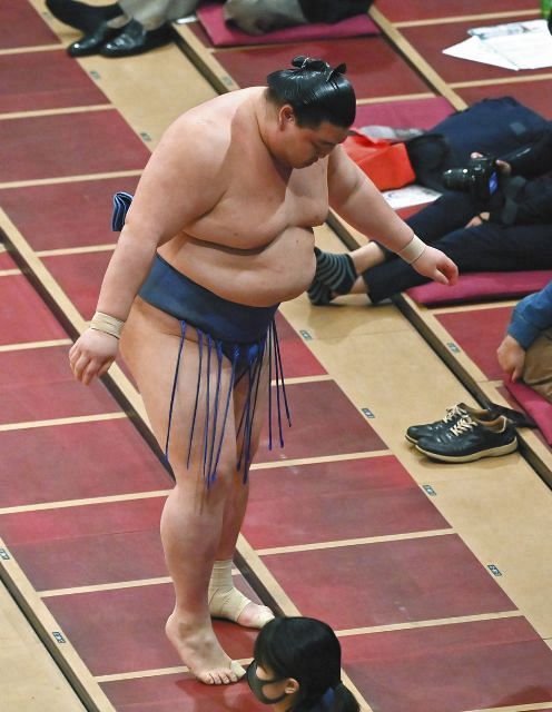 正代も休場 故障の左足首思わしくなく デビュー以来初めて 2横綱 2大関不在に 中日スポーツ 東京中日スポーツ 正代も休場 故障の左足首思わしくなく デビュー以来初めて 2横綱 2大関不在に 中日スポーツ 東京中日スポーツ
