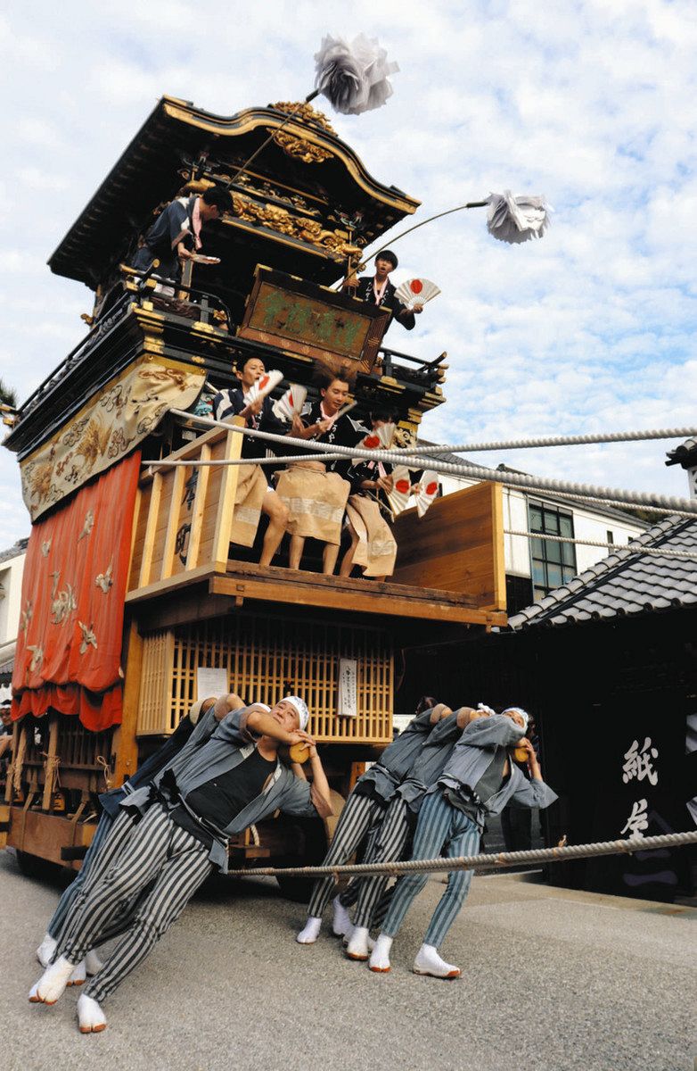 足助祭り」が12・13日に開催、男衆らがおはやし練習に熱 山車で太鼓や笛演奏：中日新聞Web