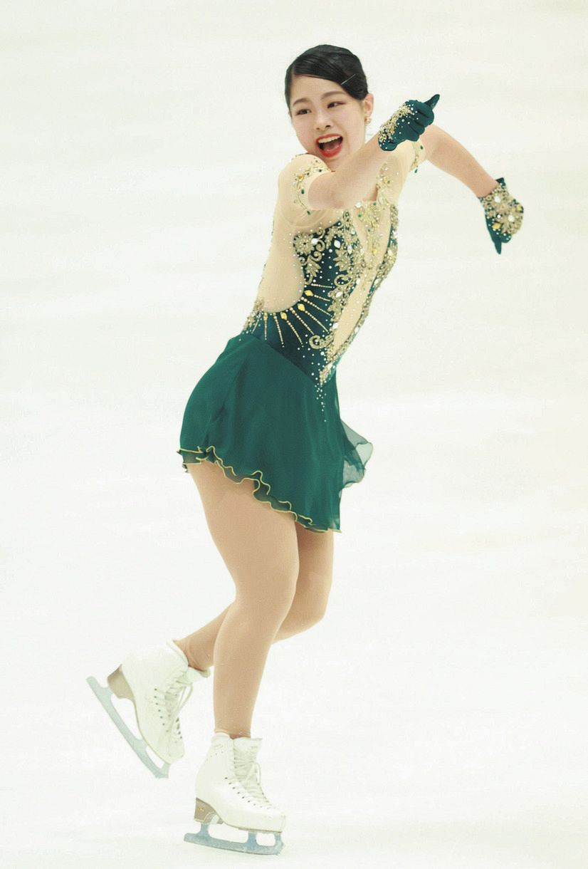 横井ゆは菜は３位にも納得　「失敗しても元気よくできたかな」【フィギュアスケート中部選手権】