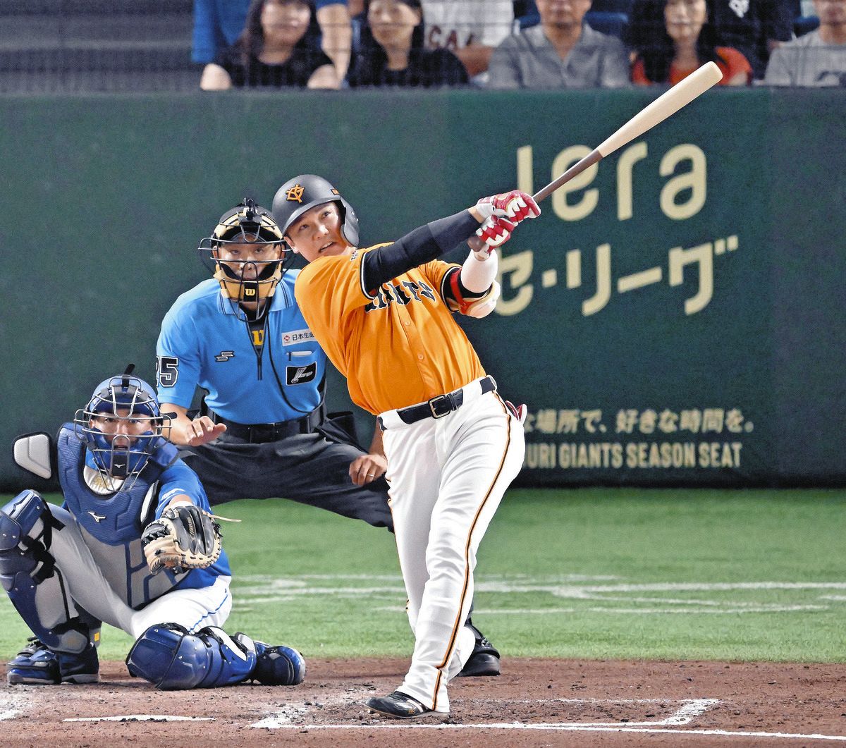 巨人・坂本勇人、先制５号２ラン！ 中日・大野雄大の前に打線は６回まで無安打、６月14日以来の値千金弾：中日スポーツ・東京中日スポーツ