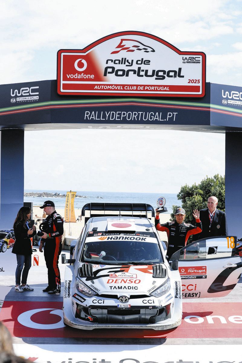 WRC第5戦ポルトガルラリー】勝田貴元は5位「序盤は快適に感じるペース