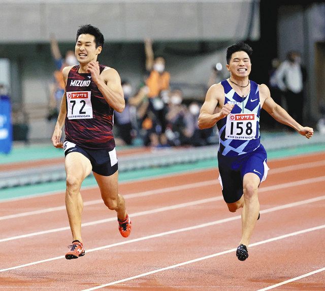 飯塚が４度目ｖ 陸上男子２００ ２０秒７５ 中日新聞web