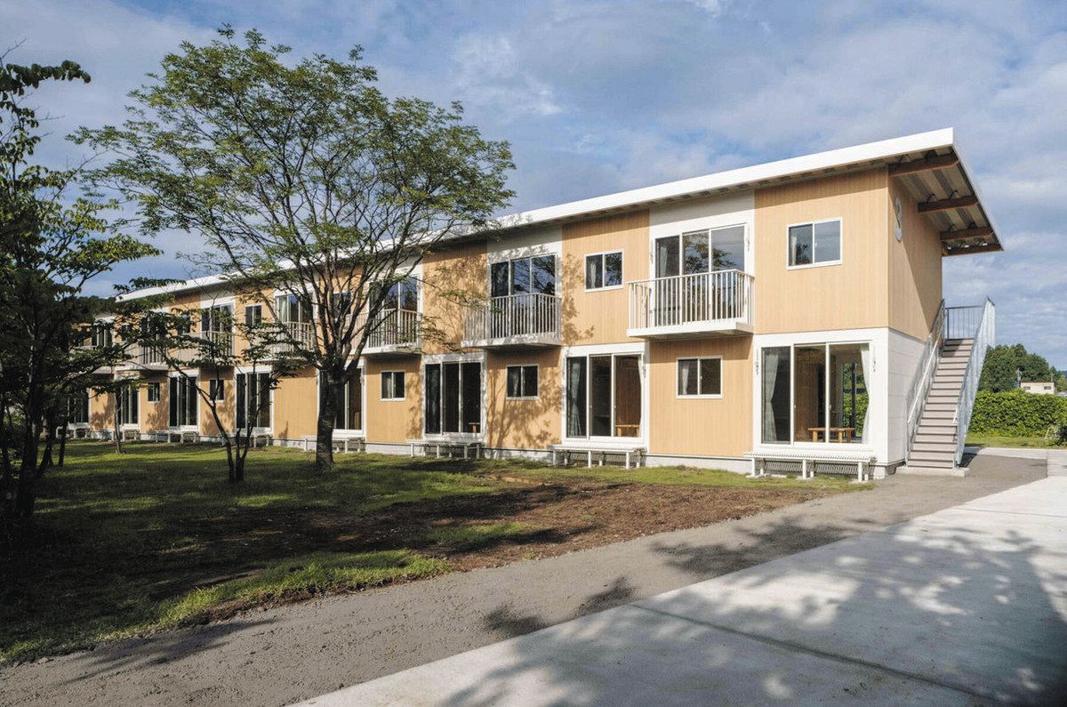 坂茂さん設計・応急仮設住宅 グッドデザイン大賞に 珠洲、輪島で建設