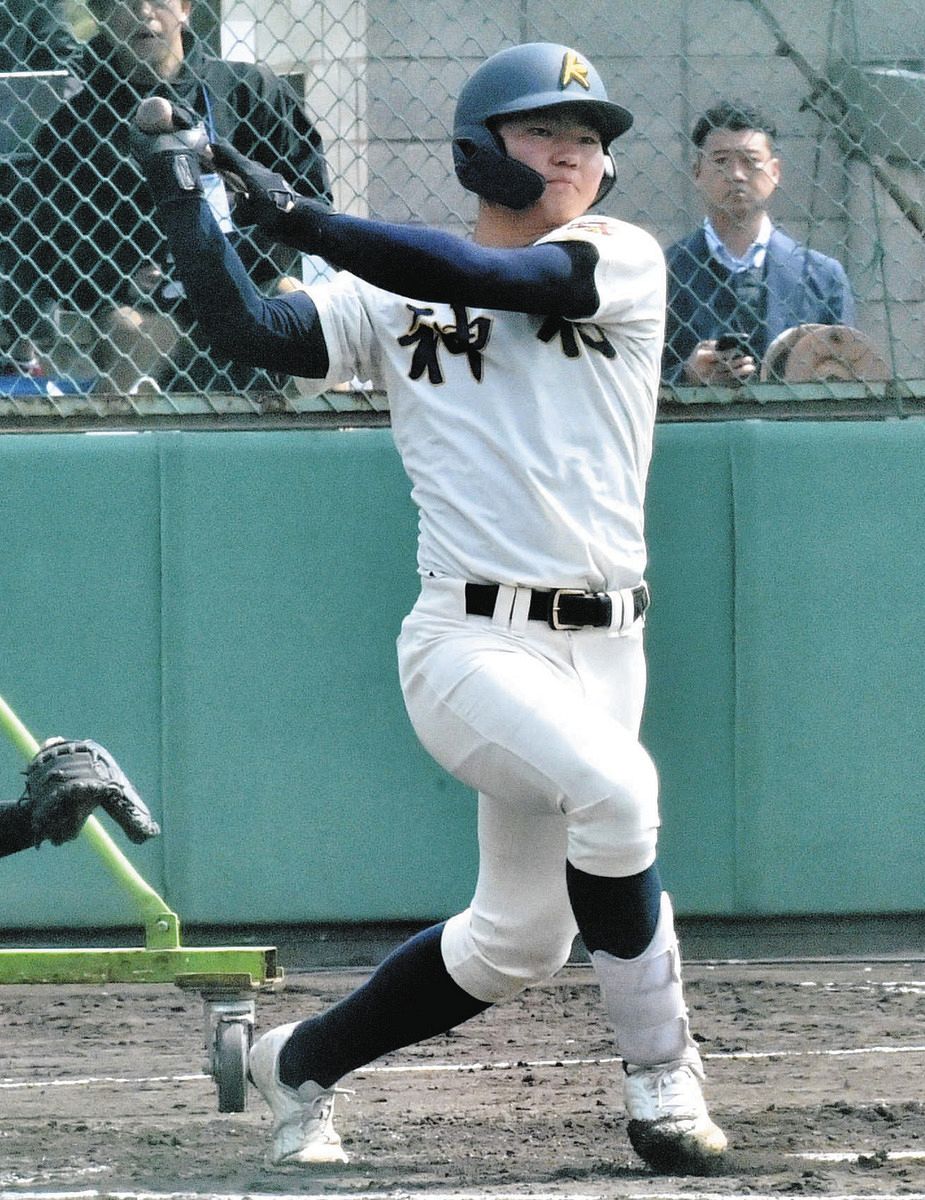 神村学園の正林輝大がプロ志望届を提出、高校通算19発：中日スポーツ