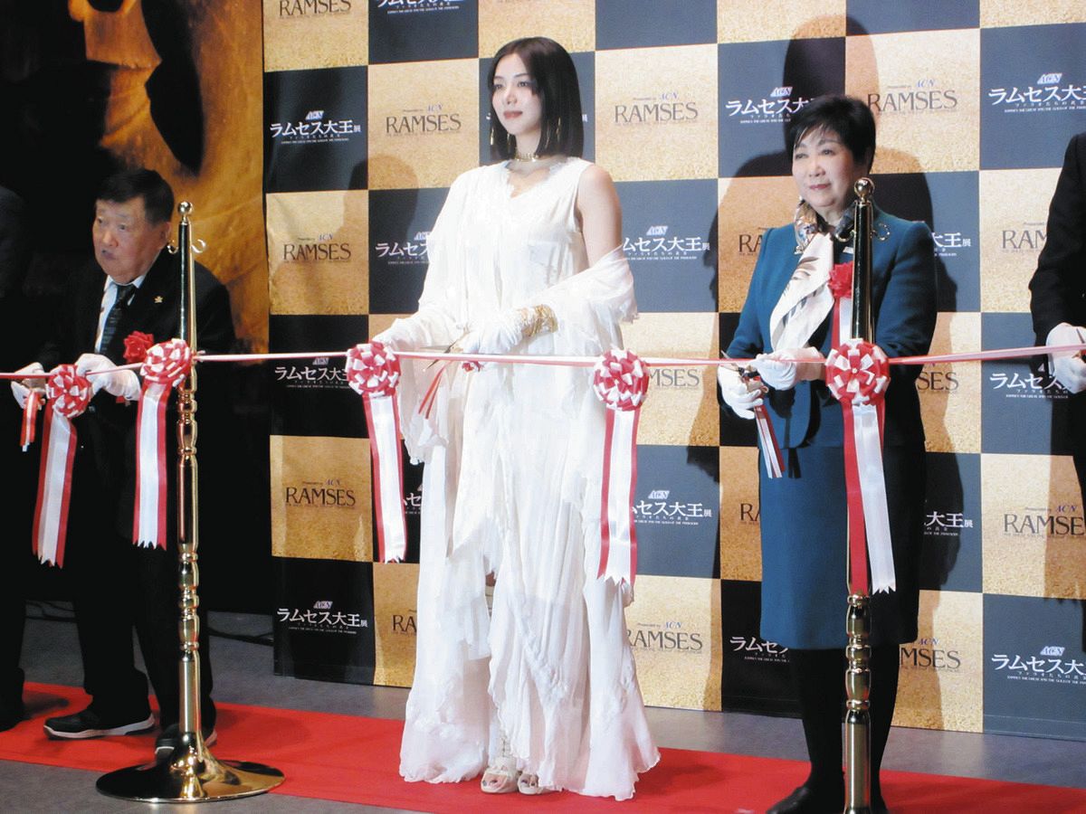 池田エライザ、「オタク心をくすぐられた」 『ラムセス大王展