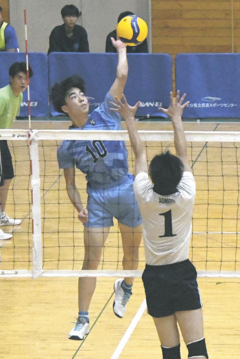 北部九州総体＞ バレーボール男子 初出場の浜松修学舎が16強：中日
