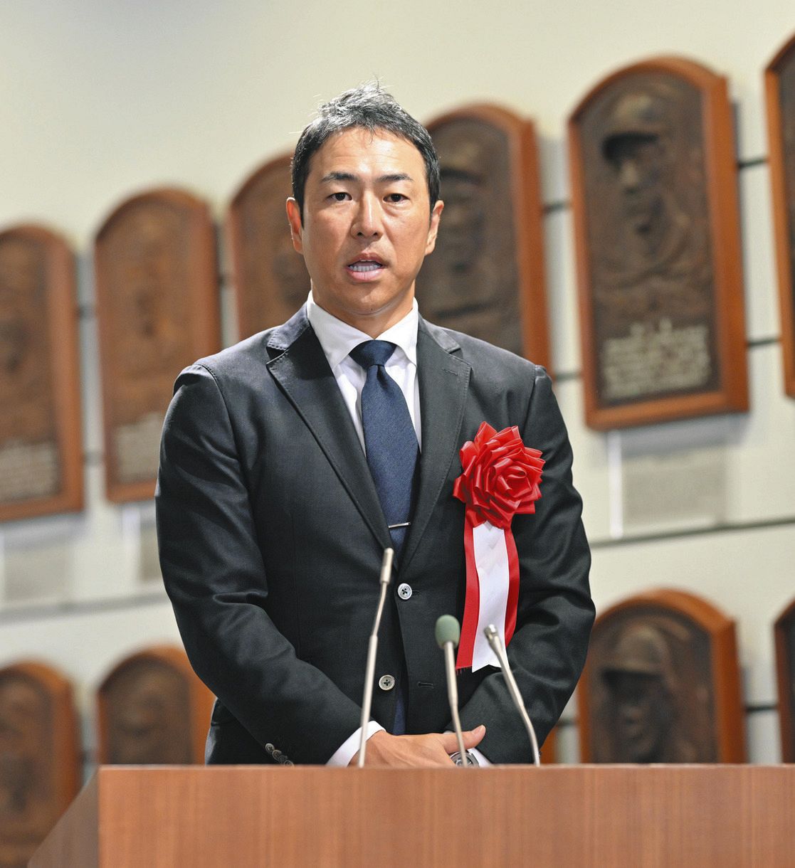 黒田博樹さん、殿堂入り会見でドジャース後輩・大谷翔平へエール 「僕