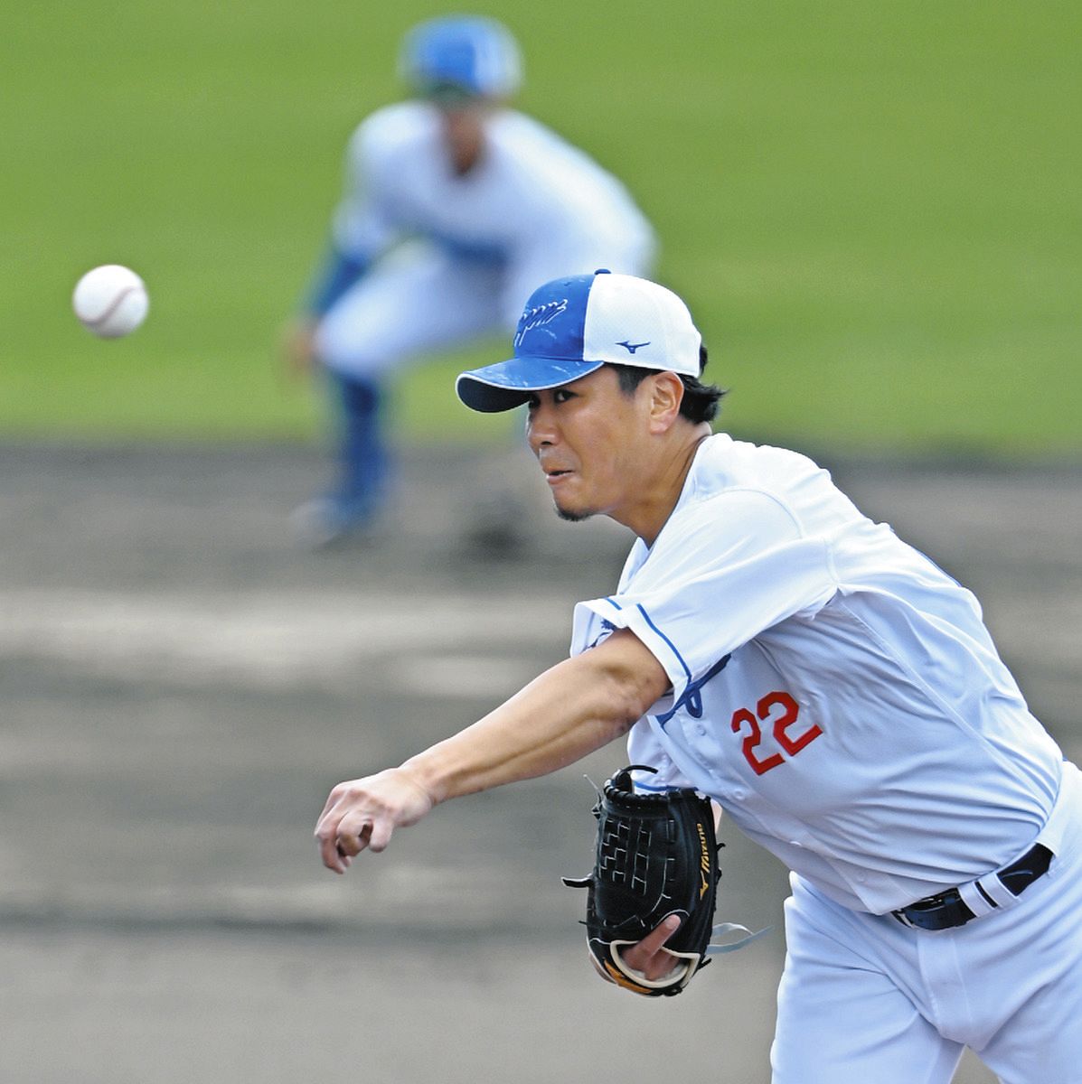 中日ドラゴンズ　沖縄キャンプ　大野雄大投手 中日ドラゴンズ 沖縄キャンプ 大野雄大投手 - メルカリ