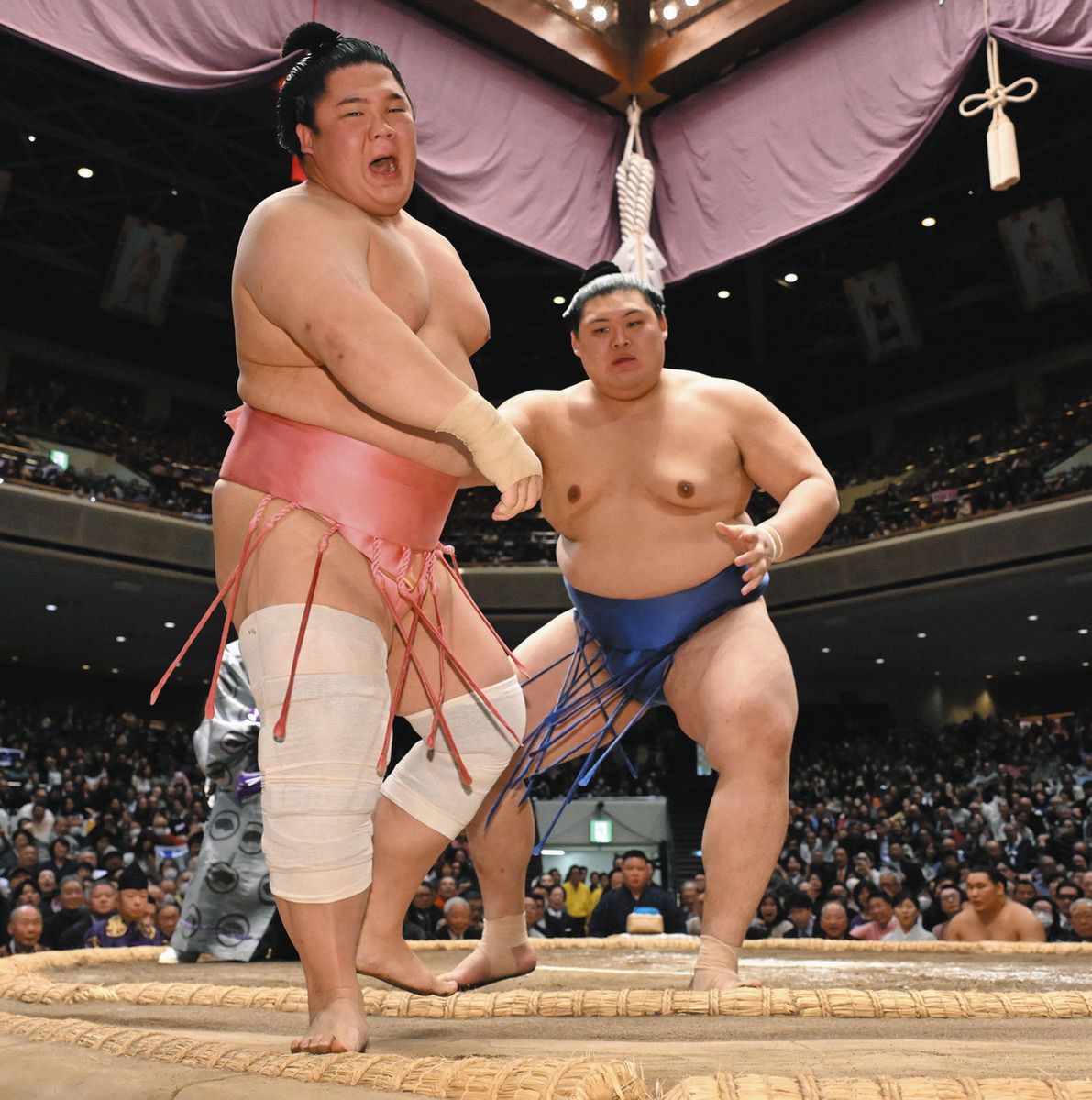 大の里2桁勝利 面目保つ 春場所へ課題向き合う：北陸中日新聞Web