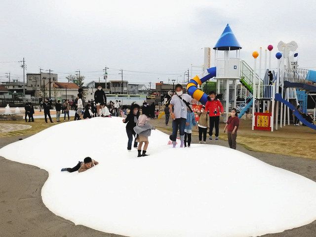 磐田に新しい今之浦公園オープン 敷地拡大 大型遊具に災害時対応 中日新聞しずおかweb