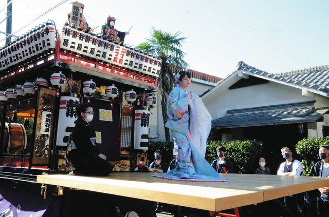 3年ぶり祭り屋台の巡行 牧之原市静波・服織田神社：中日新聞しずおかWeb