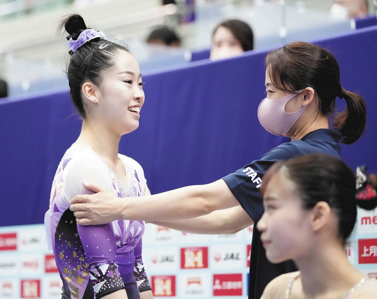畠田瞳 畠田瞳 初の五輪代表にうれし涙 選考会3戦ミスなし演技「頑張ってきて良かった」【体操】：中日スポーツ・東京中日スポーツ