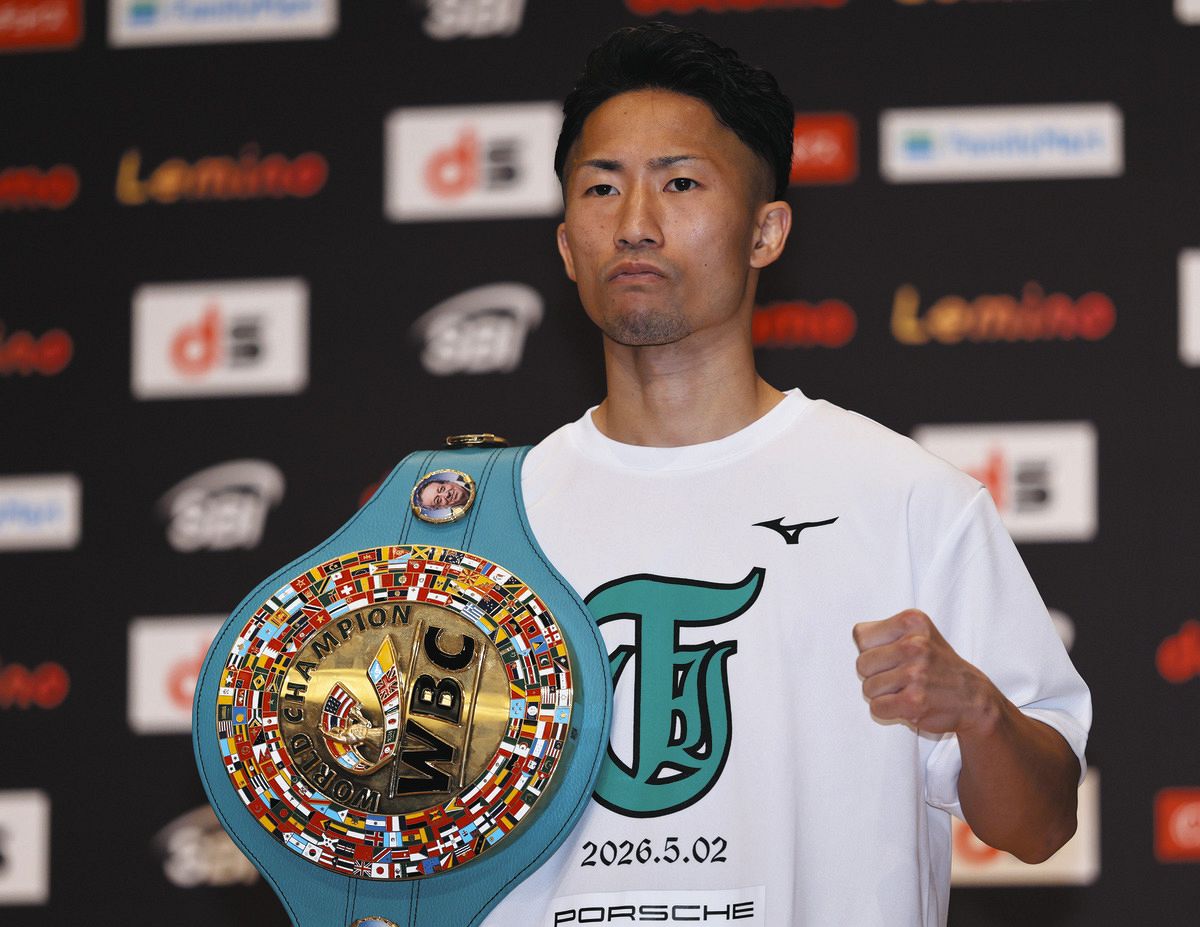 ボクシング】井上拓真、「このレジェンドをどう倒すか見てほしい」井岡