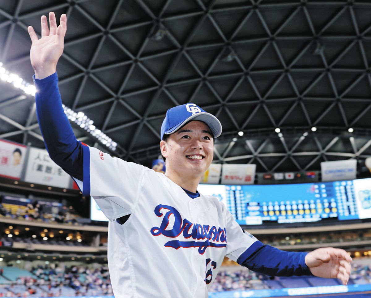中日・桜井頼之介、とことん周囲を頼ってつかんだプロ初勝利 高橋宏斗